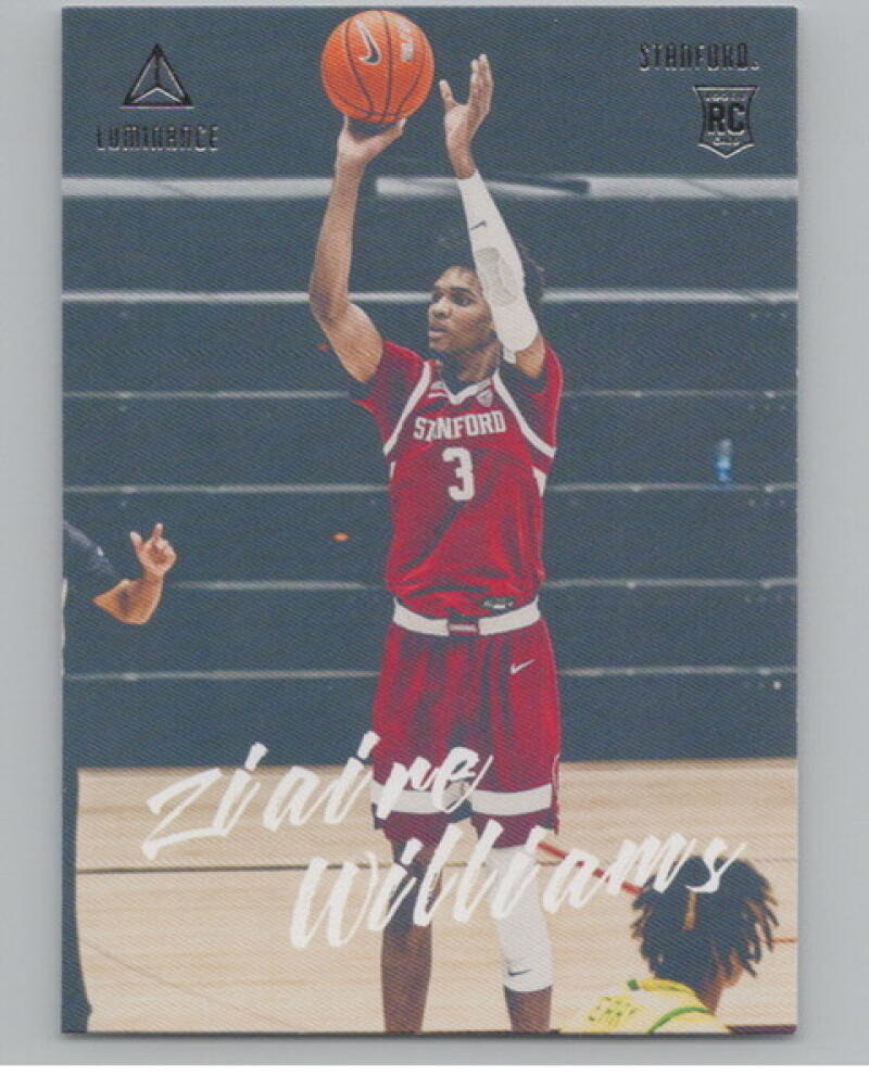 2021-22 Chronicles Draft Picks Luminance #91 Ziaire Williams Rookie V105053 Image 1