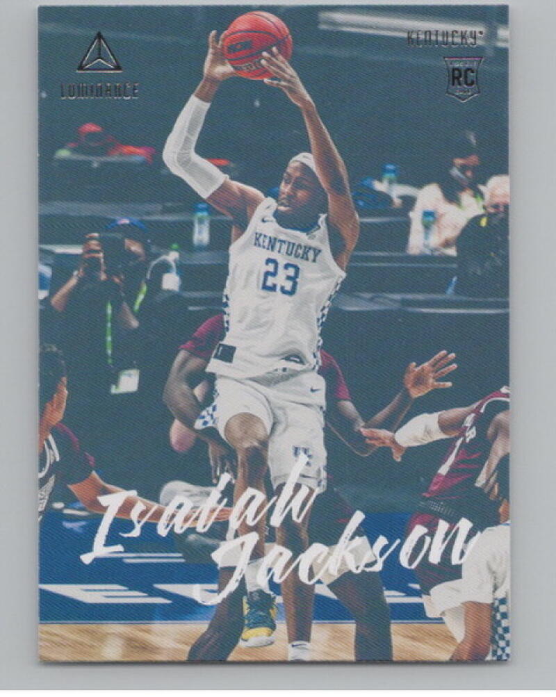 2021-22 Chronicles Draft Picks Luminance #92 Isaiah Jackson Rookie V105055 Image 1