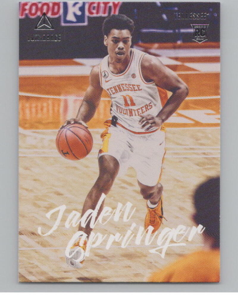 2021-22 Chronicles Draft Picks Luminance #95 Jaden Springer Rookie V105061 Image 1