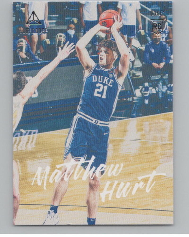 2021-22 Chronicles Draft Picks Luminance #99 Matt Hurt Rookie V105070 Image 1