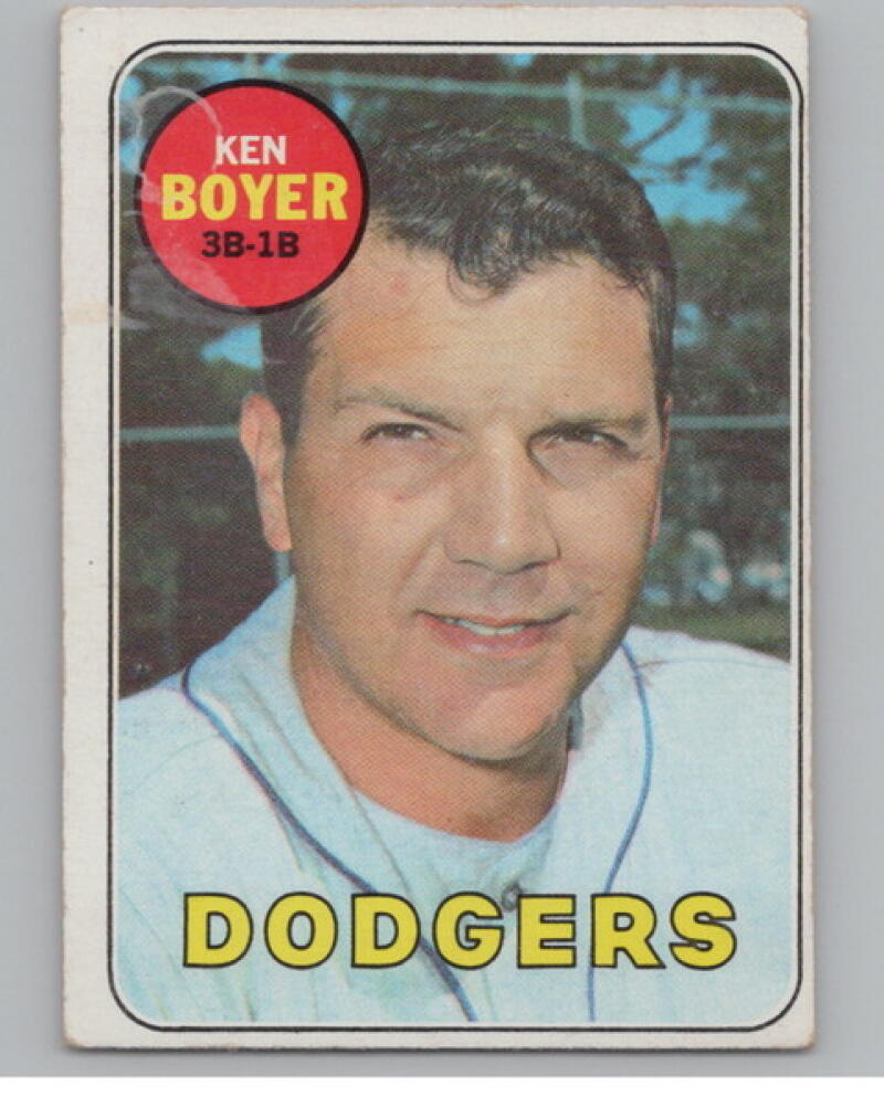 1969 Topps #379 Ken Boyer Baseball Card V105082 Image 1