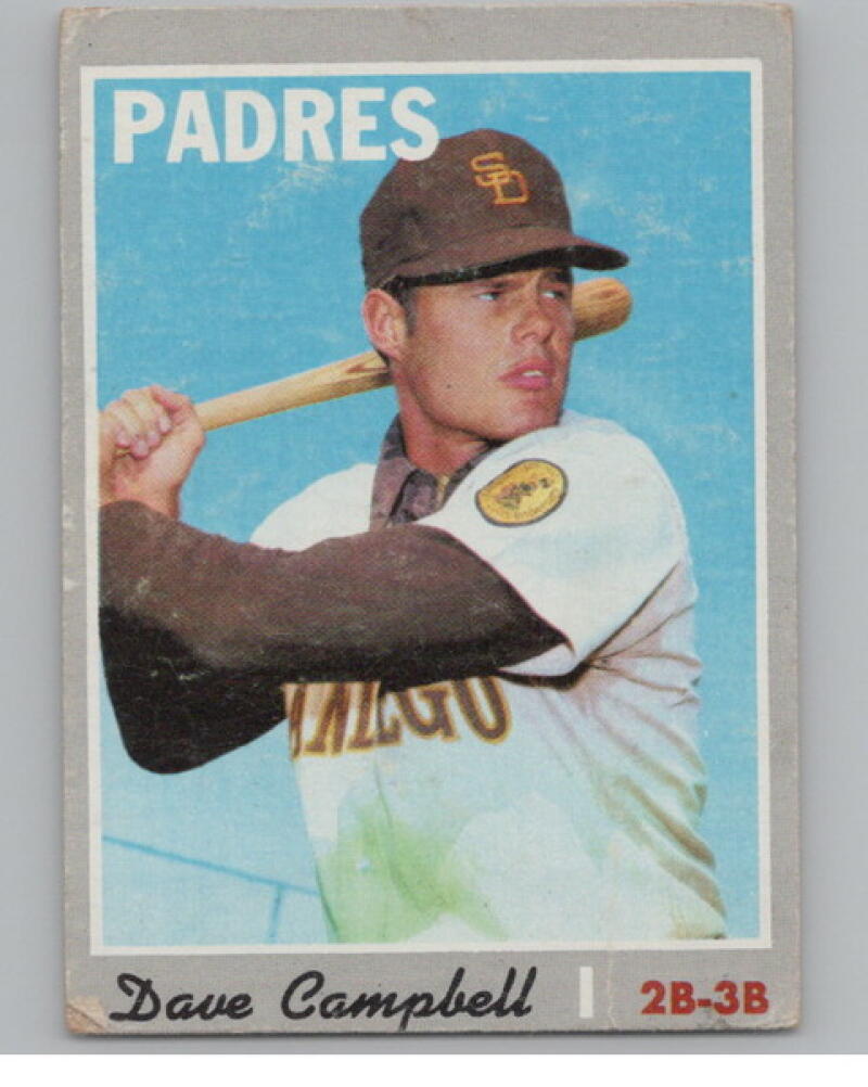 1970 Topps #639 Dave Campbell Baseball Card V105083 Image 1