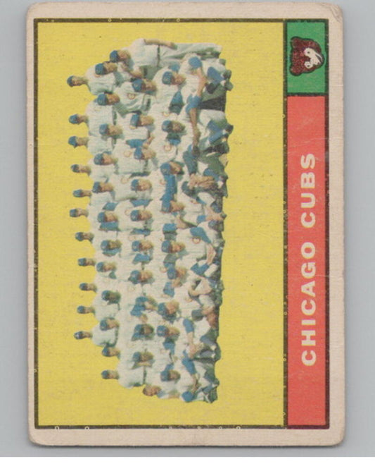 1961 Topps #122 Chicago Cubs Team Checklist Baseball V105094 Image 1