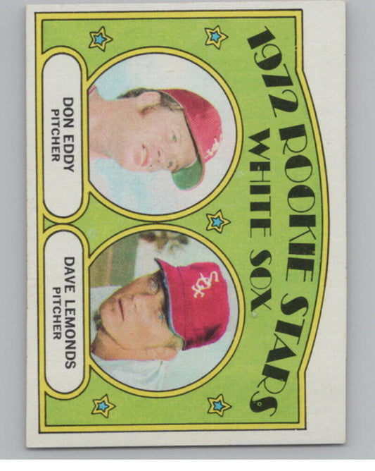 1972 Topps #413 Rookie Stars/Don Eddy RC/Dave Lemonds Baseball V1051055 Image 1