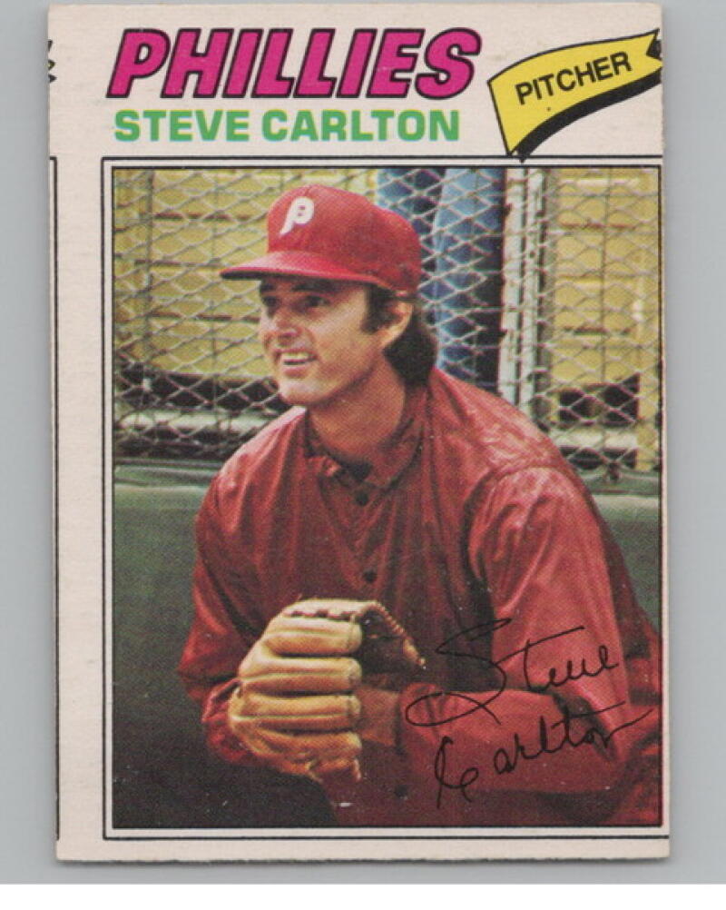 1977 O-Pee-Chee #93 Steve Carlton Baseball Card V105109 Image 1