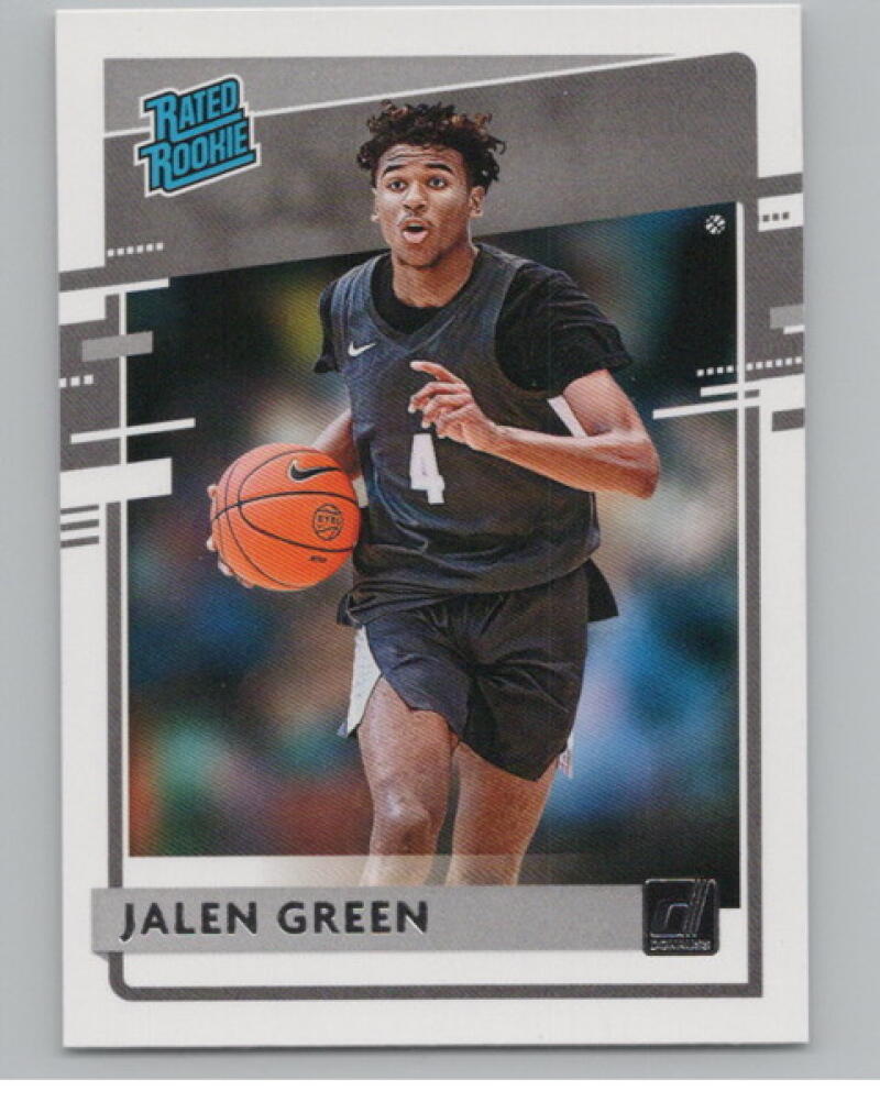 2021-22 Panini Chronicles Donruss Draft Picks #29 Jalen Green Rookie V105113 Image 1