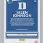 2021-22 Panini Chronicles Donruss Draft Picks #38 Jalen Johnson Rookie V105122 Image 2