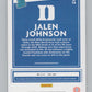 2021-22 Panini Chronicles Donruss Draft Picks #38 Jalen Johnson Rookie V105123 Image 2
