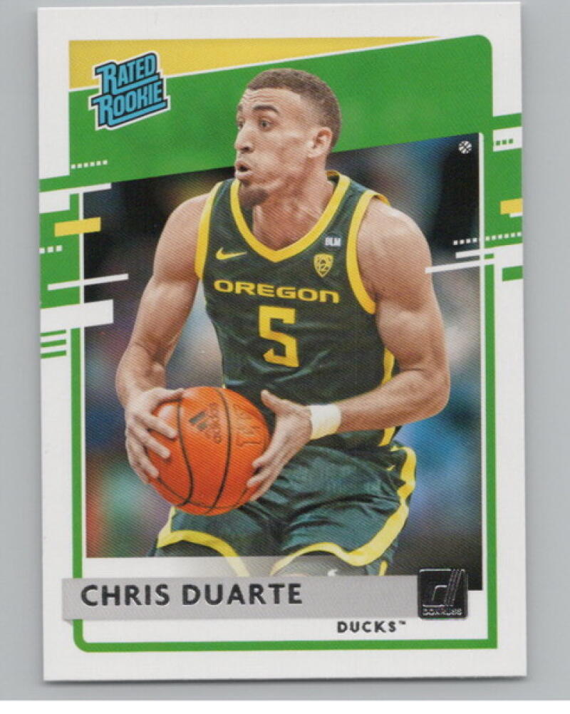 2021-22 Panini Chronicles Donruss Draft Picks #43 Chris Duarte Rookie V105125 Image 1