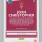 2021-22 Panini Chronicles Donruss Draft Picks #47 Josh Christopher Rookie V105129 Image 2