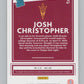 2021-22 Panini Chronicles Donruss Draft Picks #47 Josh Christopher Rookie V105130 Image 2