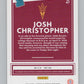 2021-22 Panini Chronicles Donruss Draft Picks #47 Josh Christopher Rookie V105131 Image 2