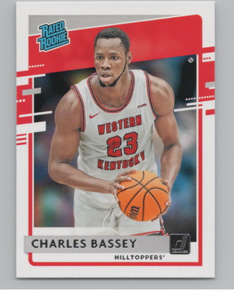 2021-22 Panini Chronicles Donruss Draft Picks #48 Charles Bassey Rookie V105132 Image 1