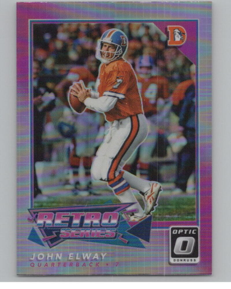 2022 Donruss Optic Retro Series #3 John Elway Football V105139 Image 1