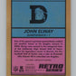 2022 Donruss Optic Retro Series #3 John Elway Football V105139 Image 2