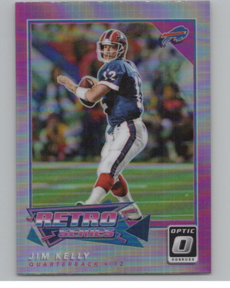 2022 Donruss Optic Retro Series #7 Jim Kelly Football V105140 Image 1