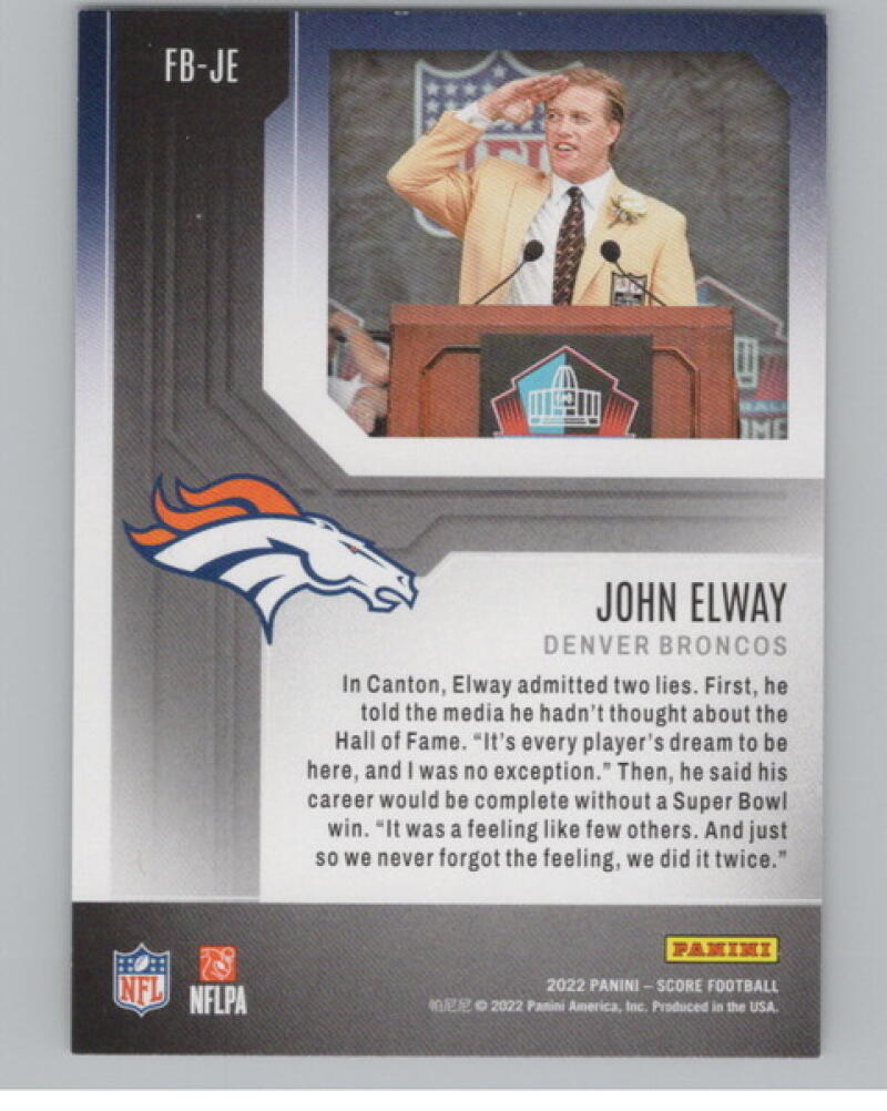 2022 Donruss Optic Retro Series #7 Jim Kelly Football V105142 Image 2