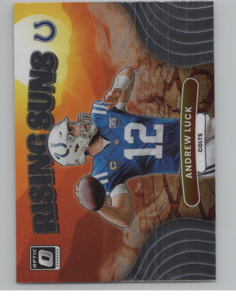 2022 Donruss Optic Rising Suns #4 Andrew Luck Football V105145 Image 1