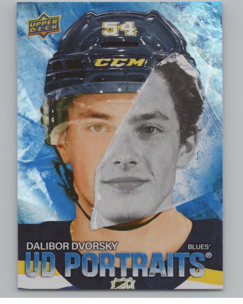 2025-26 Upper Deck UD Portraits #P22 Dalibor Dvorsky Hockey V105150 Image 1