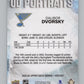2025-26 Upper Deck UD Portraits #P22 Dalibor Dvorsky Hockey V105150 Image 2