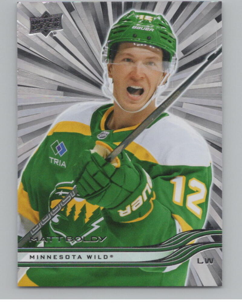 2025-26 Upper Deck Outburst #81 Matt Boldy Hockey V105153 Image 1