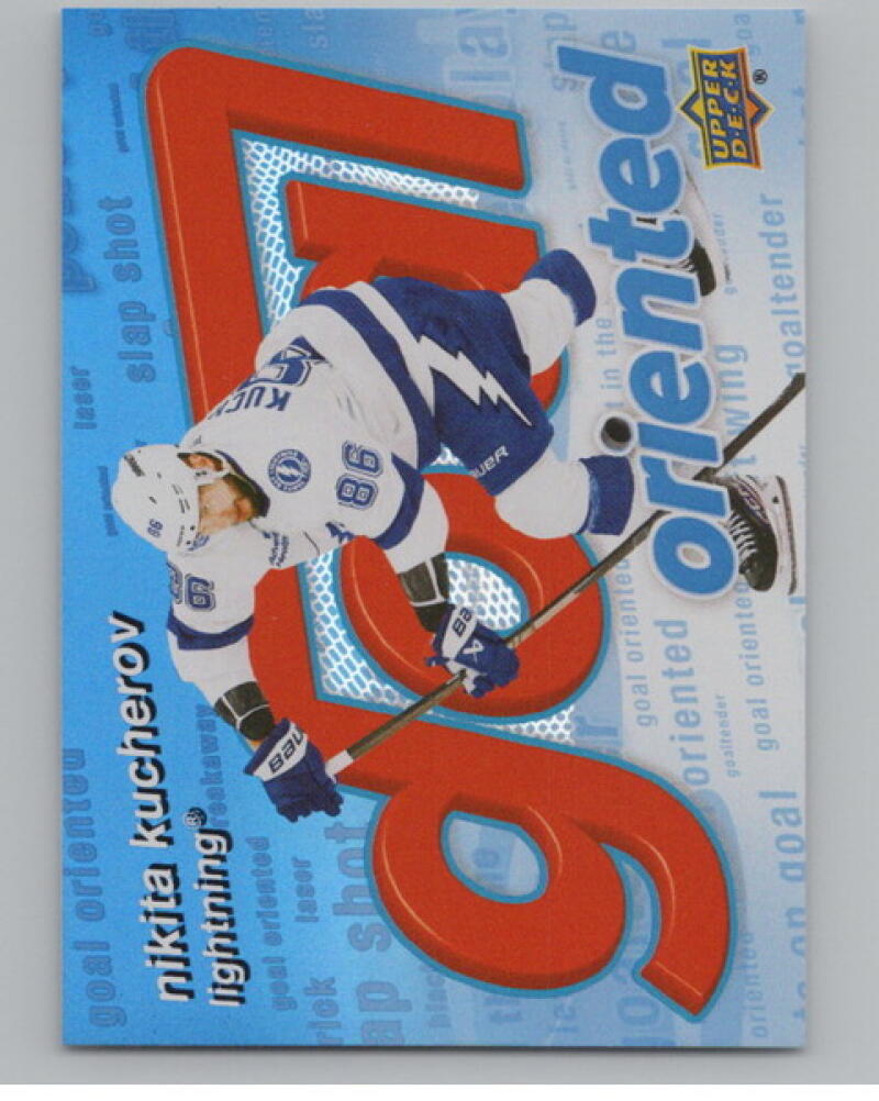 2025-26 Upper Deck Goal Oriented #GO20 Nikita Kucherov Hockey V105162 Image 1