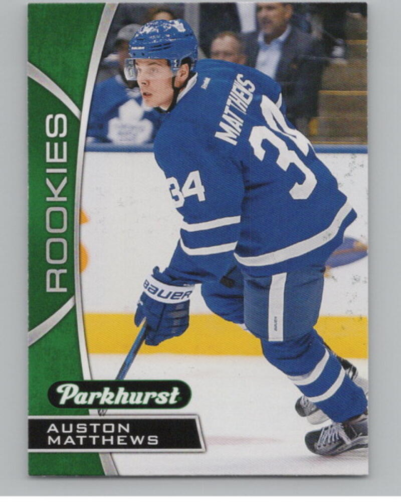 2016-17 Upper Deck Parkhurst Rookies #PR10 Auston Matthews Rookie RC V105167 Image 1