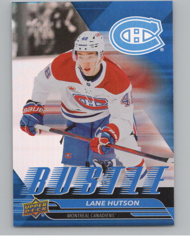 2025-26 Upper Deck Bustle #B20 Lane Hutson Hockey V105174 Image 1