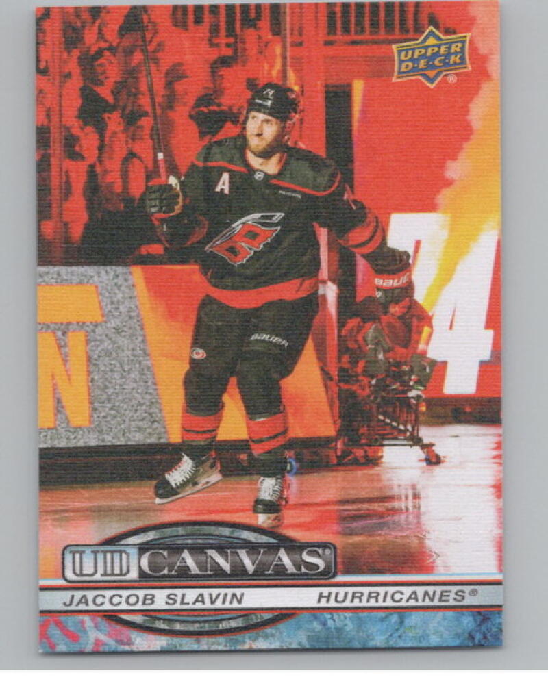 2025-26 Upper Deck UD Canvas #C74 Jaccob Slavin Hockey V105175 Image 1