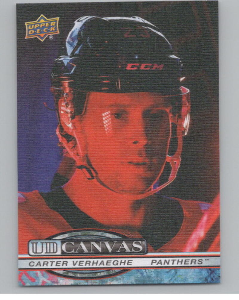 2025-26 Upper Deck UD Canvas #C32 Carter Verhaeghe Hockey V105177 Image 1