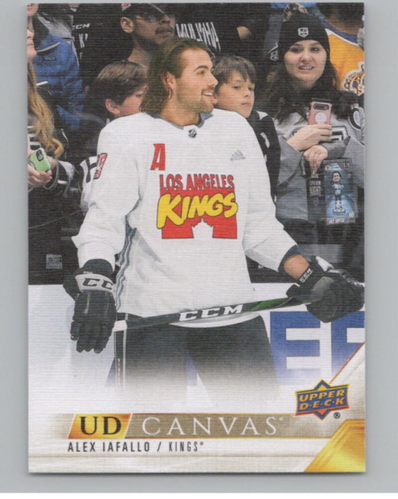 2022-23 Upper Deck UD Canvas #C39 Alex Iafallo Hockey V105178 Image 1