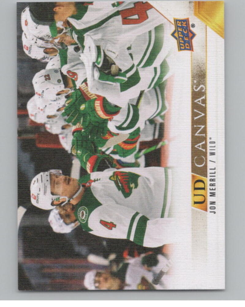 2022-23 Upper Deck UD Canvas #C41 Jon Merrill Hockey V105179 Image 1
