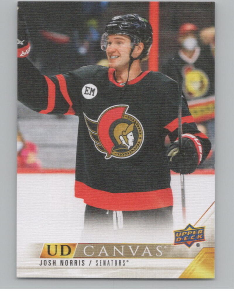 2022-23 Upper Deck UD Canvas #C57 Josh Norris Hockey V105182 Image 1