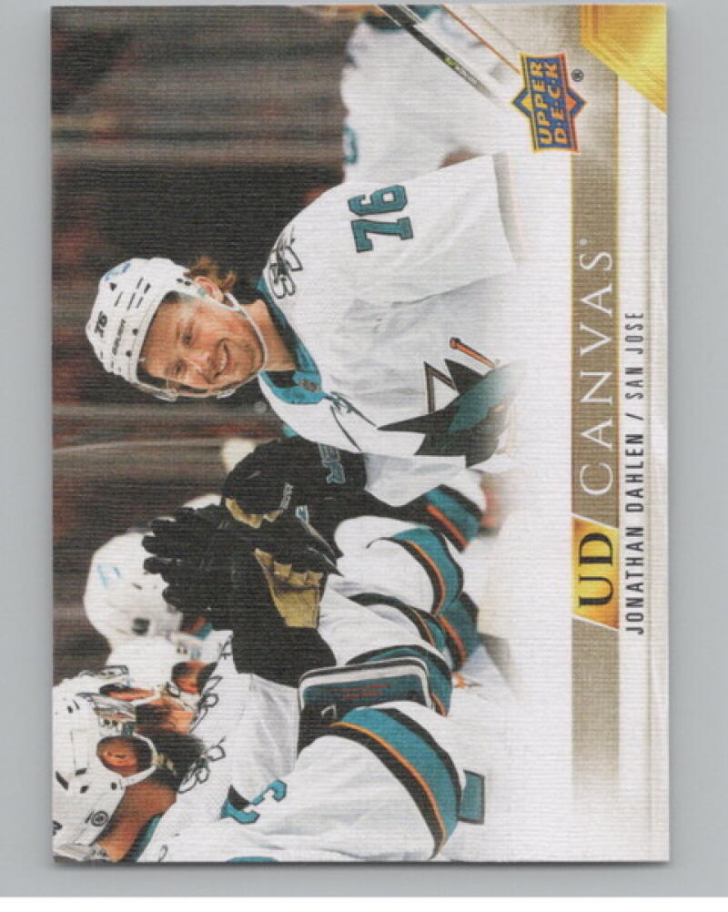 2022-23 Upper Deck UD Canvas #C64 Jonathan Dahlen Hockey V105184 Image 1