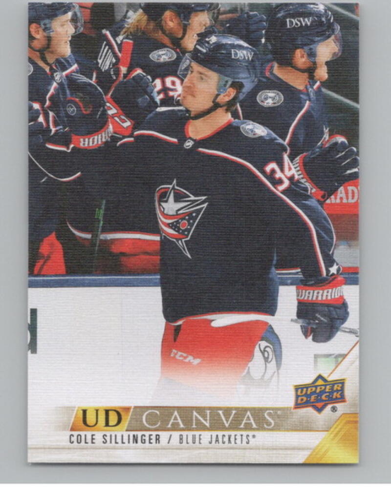 2022-23 Upper Deck UD Canvas #C27 Cole Stillinger Hockey V105191 Image 1