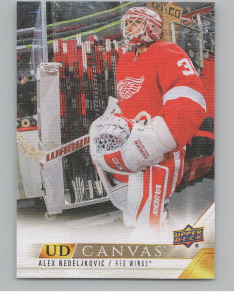 2022-23 Upper Deck UD Canvas #C31 Alex Nedeljkovic Hockey V105192 Image 1