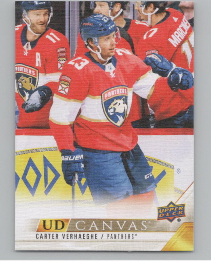 2022-23 Upper Deck UD Canvas #C37 Carter Verhaeghe Hockey V105194 Image 1