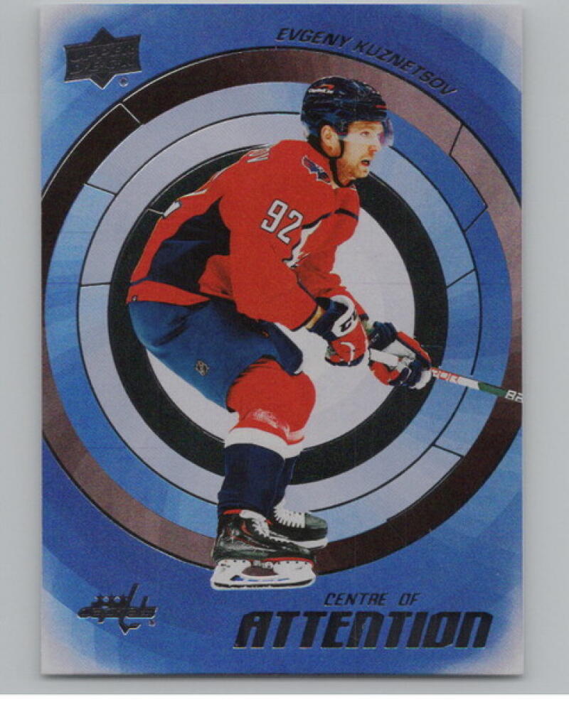 2022-23 Upper Deck Centre of Attention #CA10 Evgeny Kuznetsov Hockey V105200 Image 1