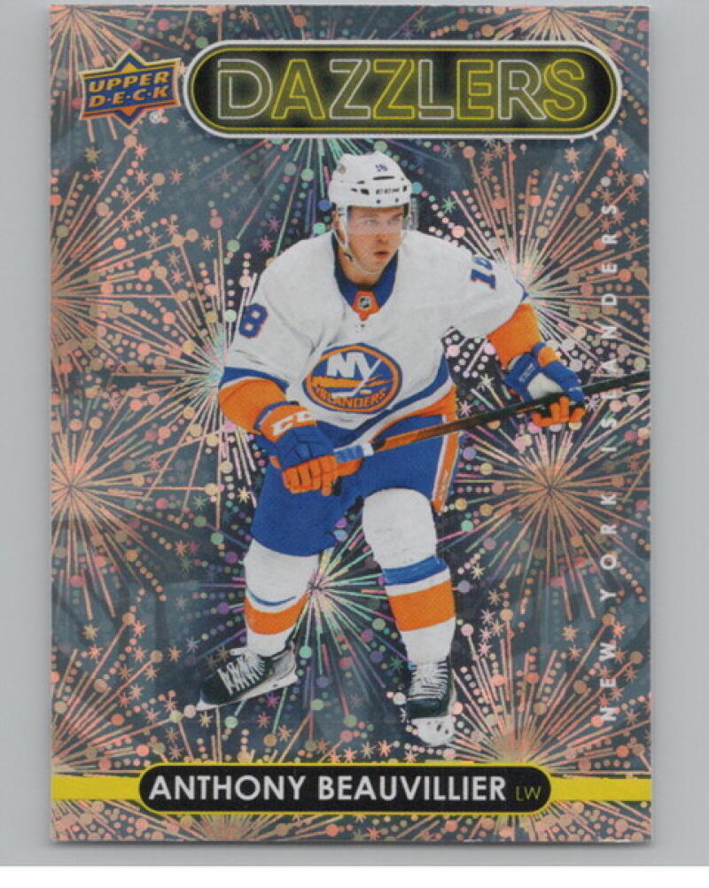 2021-22 Upper Deck Dazzlers Orange #DZ79 Anthony Beauvillier Hockey V105201 Image 1