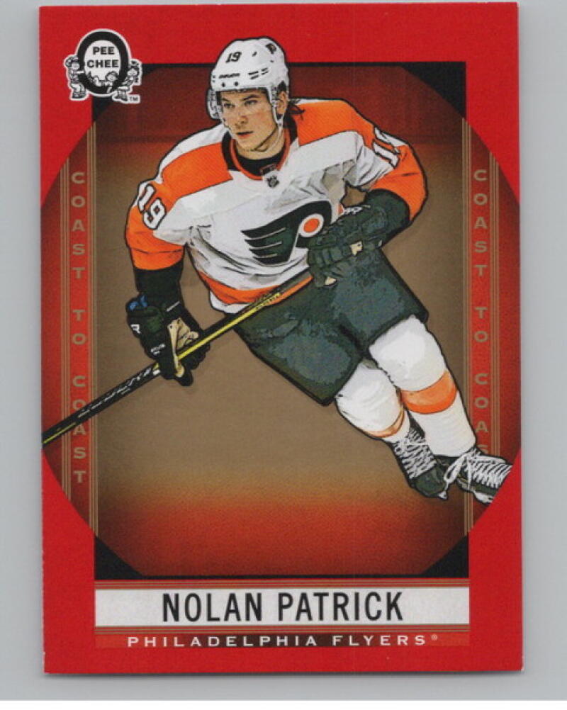 2018-19 O-Pee-Chee Coast to Coast Red #64 Nolan Patrick Hockey V105205 Image 1