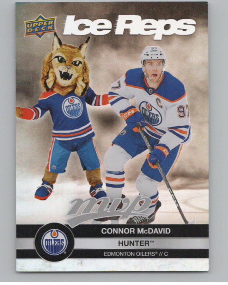 2023-24 Upper Deck MVP Ice Reps #IR3 Connor McDavid/Hunter V105209 Image 1