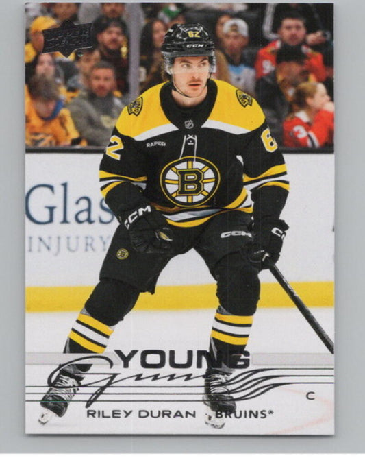 2025-26 Upper Deck #211 Riley Duran Young Guns Rookie RC YG V105221 Image 1