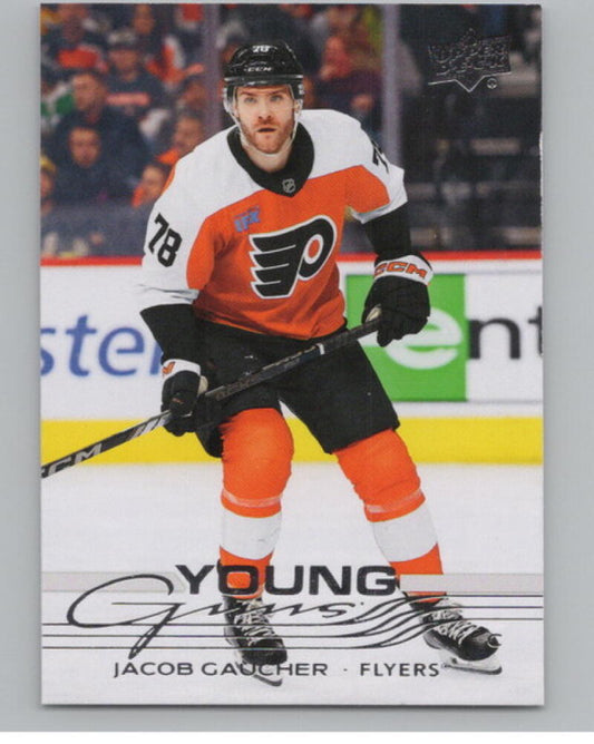 2025-26 Upper Deck #225 Jacob Gaucher Young Guns Rookie RC YG V105225 Image 1