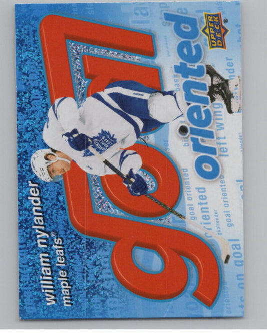 2025-26 Upper Deck Goal Oriented Speckle #GO5 William Nylander V105242 Image 1