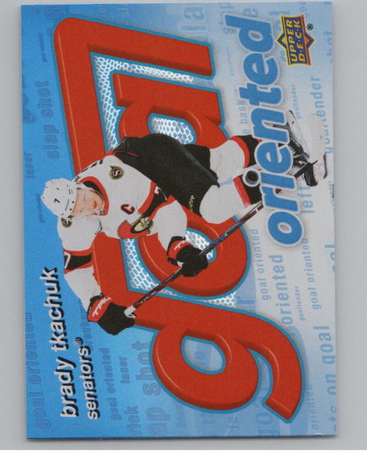 2025-26 Upper Deck Goal Oriented #GO2 Brady Tkachuk V105244 Image 1