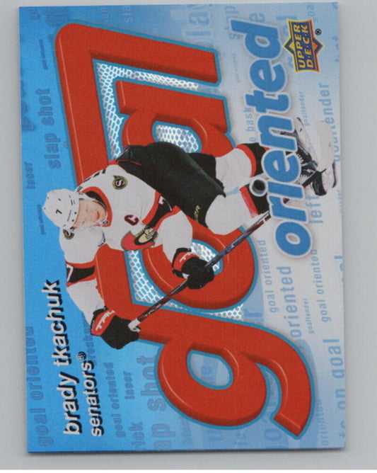 2025-26 Upper Deck Goal Oriented #GO2 Brady Tkachuk V105245 Image 1