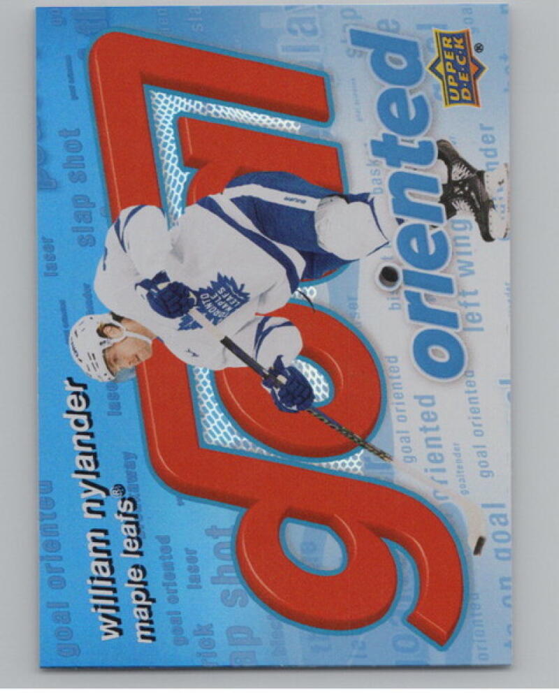 2025-26 Upper Deck Goal Oriented #GO5 William Nylander V105246 Image 1