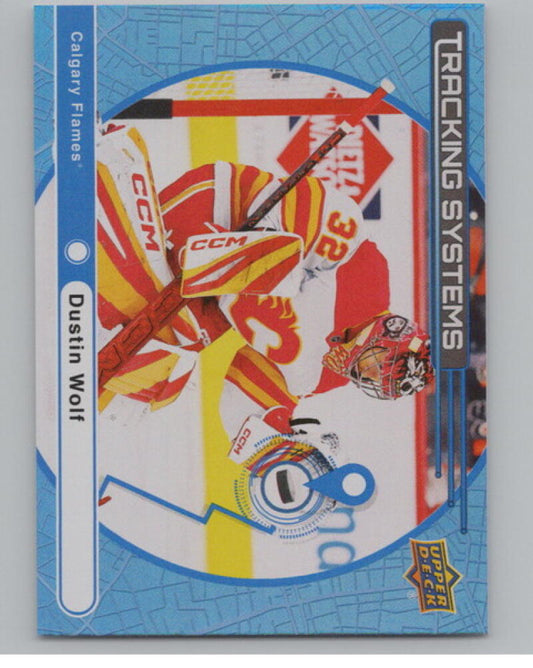 2025-26 Upper Deck Tracking Systems #TS23 Dustin Wolf V105252 Image 1
