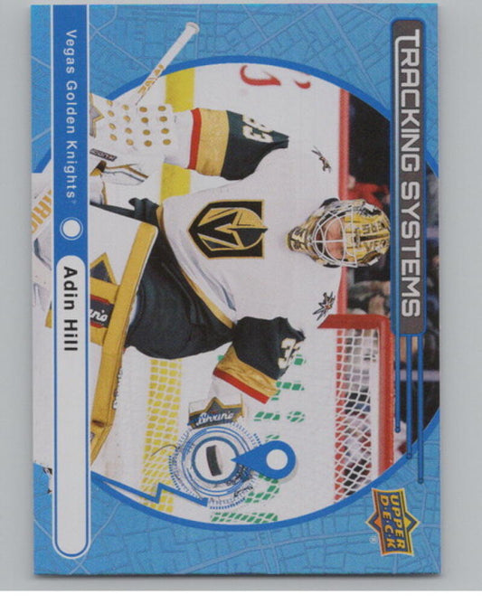 2025-26 Upper Deck Tracking Systems #TS22 Adin Hill V105253 Image 1