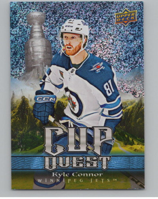2025-26 Upper Deck Cup Quest Speckle #CQ7 Kyle Connor V105255 Image 1